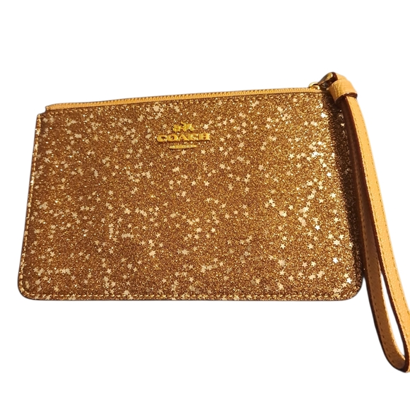 Coach Star Glitter Small Wristlet - Picture 1 of 4